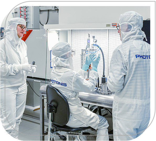 Exosens - Photonis France - Clean room