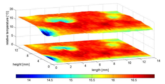 Housing region of interest for a bearing with inner raceway fault